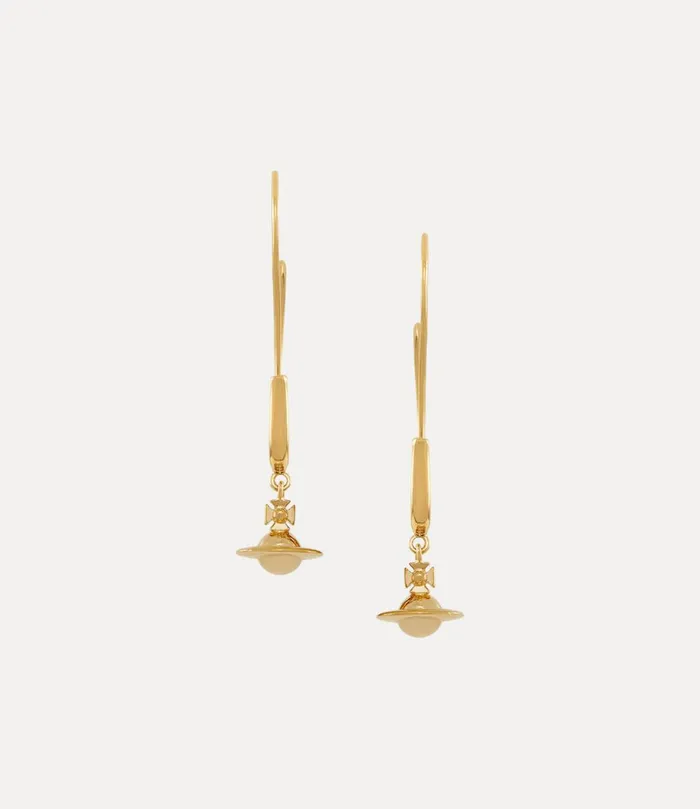 Vivienne Westwood Earrings Women Large Maxima Earrings Gold
