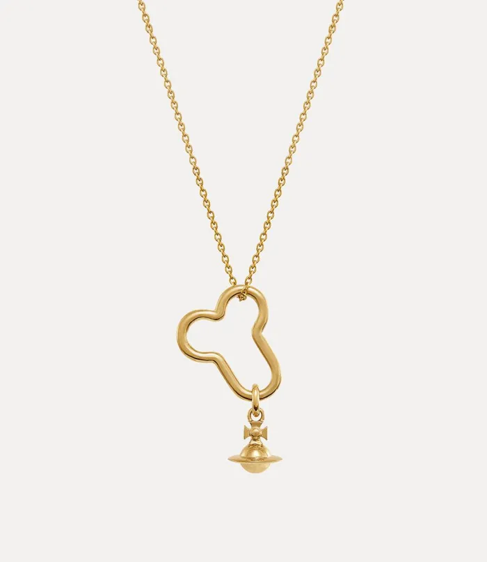 Vivienne Westwood Necklaces WomenMen Karla Pendant Necklace Gold