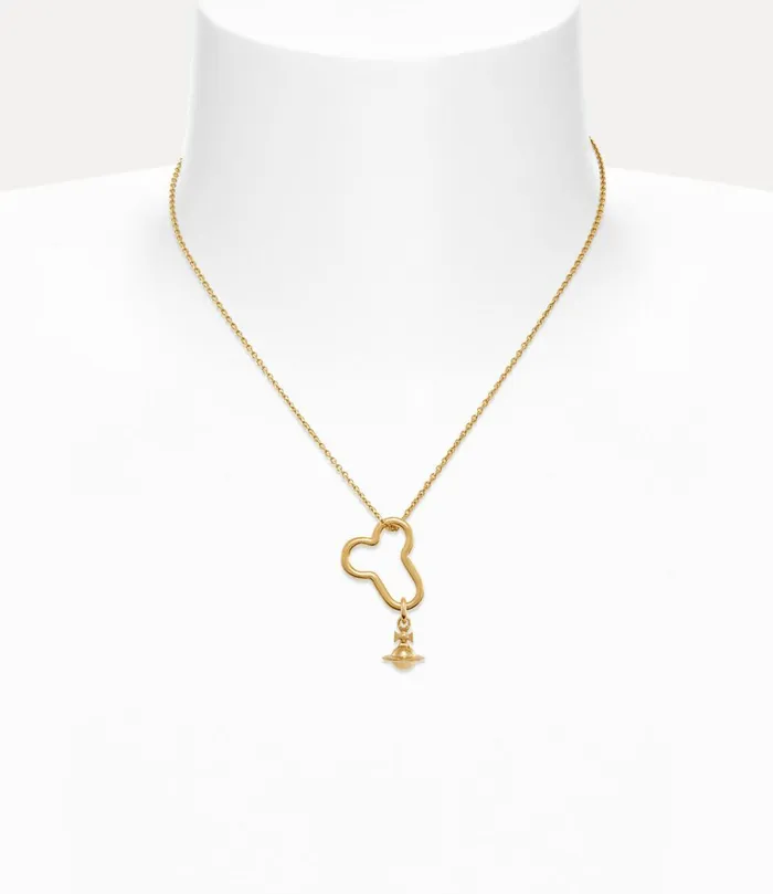 Vivienne Westwood Necklaces WomenMen Karla Pendant Necklace Gold