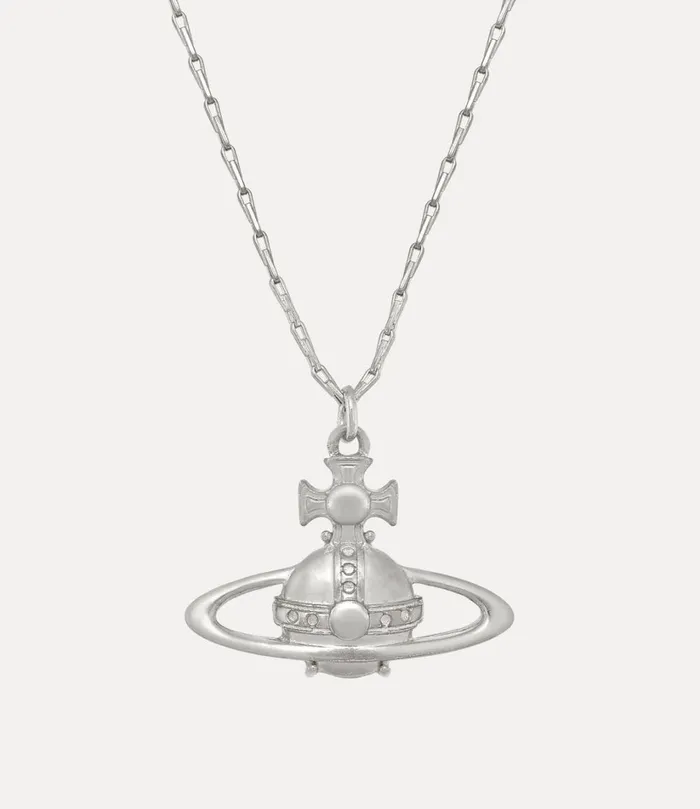 Vivienne Westwood Necklaces Women Suzie Pendant Necklace Platinum