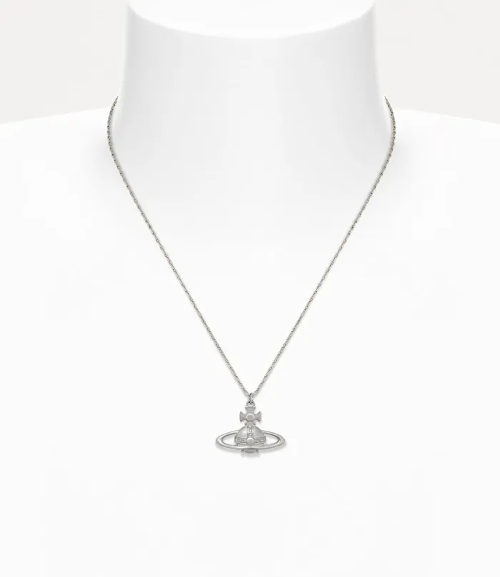 Vivienne Westwood Necklaces Women Suzie Pendant Necklace Platinum