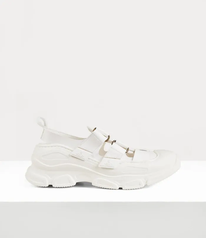 Vivienne Westwood Sandals Men Catch Stomper Sandal White