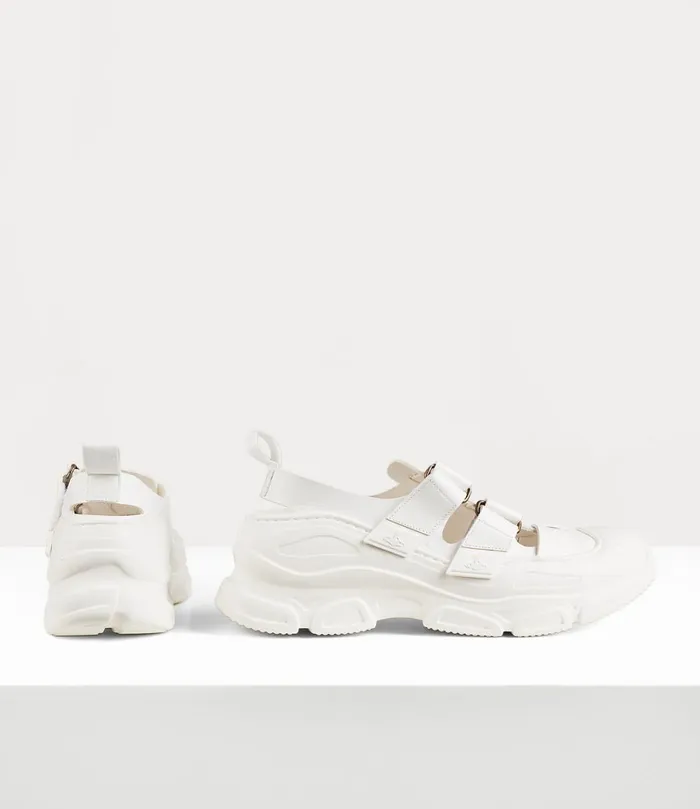 Vivienne Westwood Sandals Men Catch Stomper Sandal White