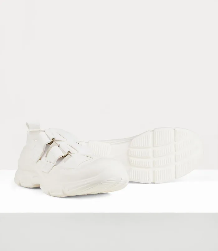 Vivienne Westwood Sandals Men Catch Stomper Sandal White