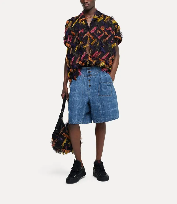 Vivienne Westwood Shirts Men Camp Shirt Multicolour