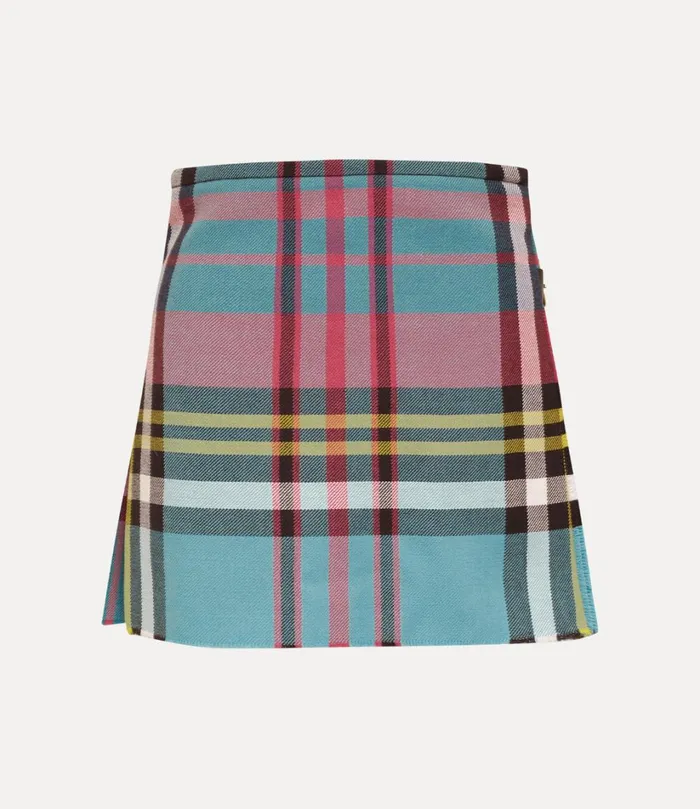 Vivienne Westwood Skirts WomenMen Worlds End Mini Kilt Giant Mac Andy Blue