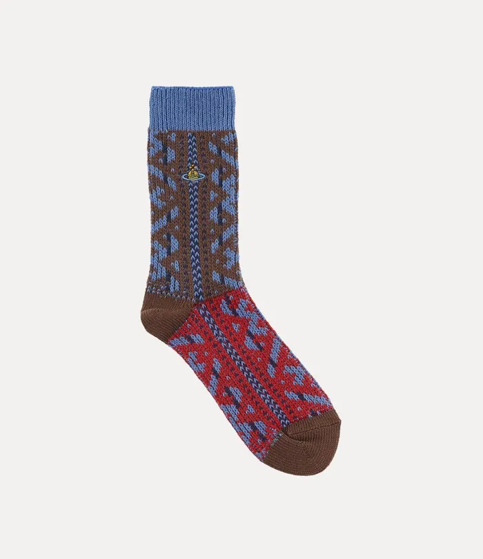 Vivienne Westwood Socks And Tights Women Ladies Sock Blue