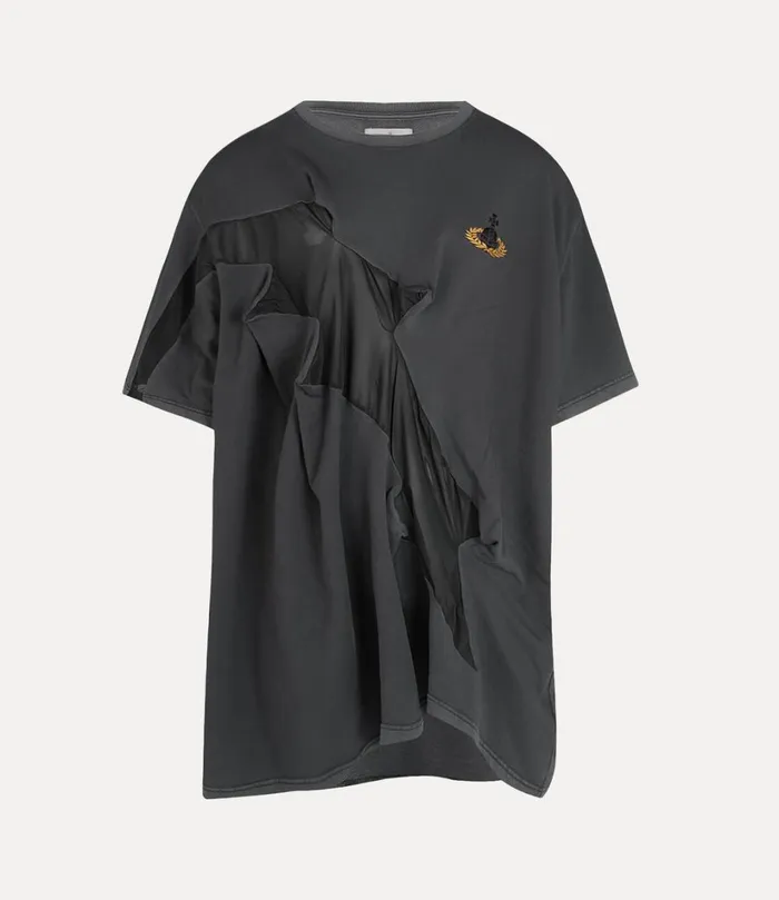 Vivienne Westwood TShirts And Polos Men Strauss TShirt Grey Overdye