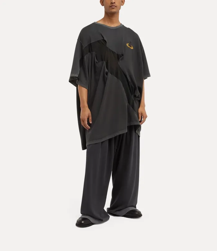 Vivienne Westwood TShirts And Polos Men Strauss TShirt Grey Overdye