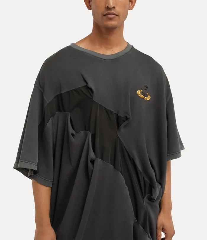 Vivienne Westwood TShirts And Polos Men Strauss TShirt Grey Overdye