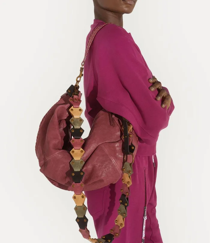 Vivienne Westwood Tote Bags MenWomen Medium Agnes Shoulder Bag Wine