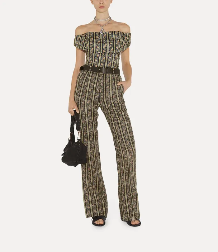 Vivienne Westwood Trousers And Shorts Women Ray Trousers Flowers