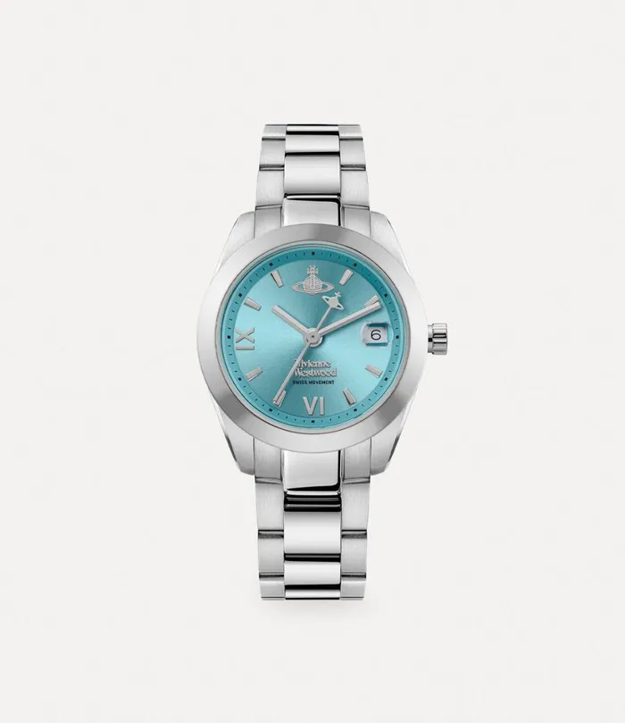 Vivienne Westwood Watches WomenMen Fenchurch Watch Silverturquoise