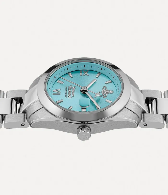 Vivienne Westwood Watches WomenMen Fenchurch Watch Silverturquoise