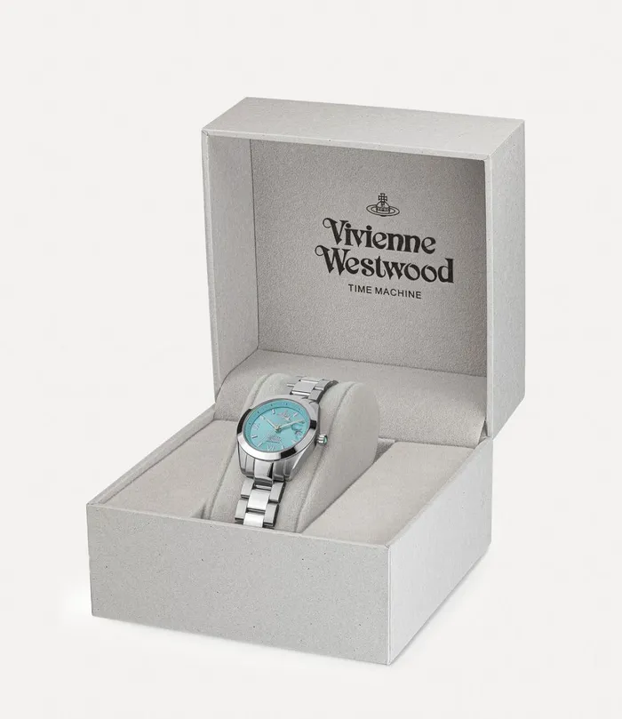 Vivienne Westwood Watches WomenMen Fenchurch Watch Silverturquoise