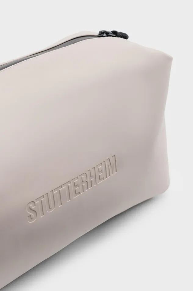 Wash Bags Women Stutterheim Container Large Wash Bag Light Sand