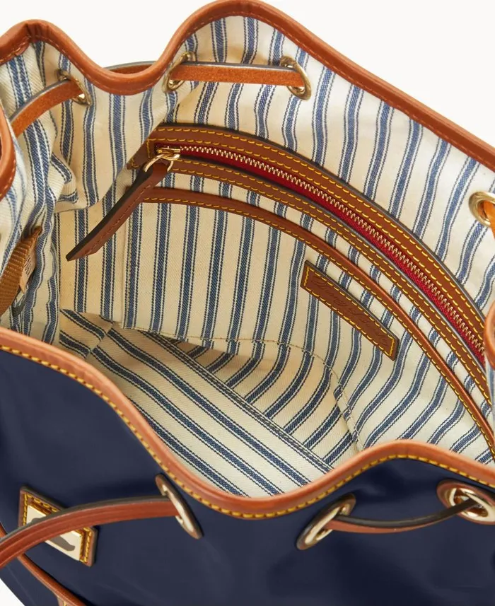Wayfarer Drawstring Navy Woman Dooney and Bourke Shoulder Bags Wayfarer Drawstring Navy Woman Dooney and Bourke Shoulder Bags