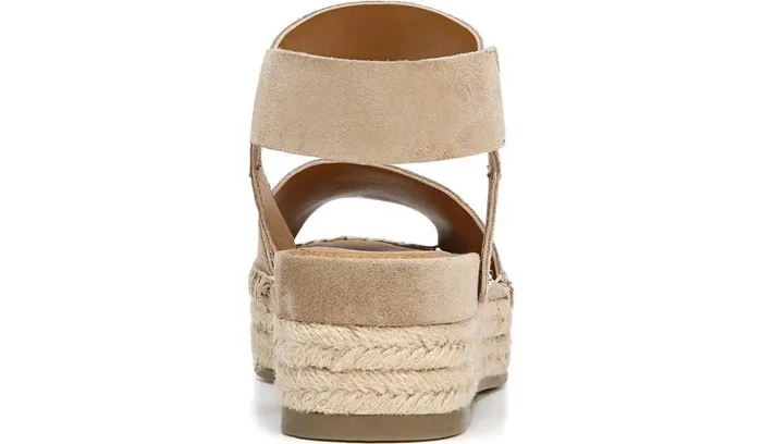 Wedge Sandals Women Franco Sarto Sarto Oak Espadrille Sandal Dark Sand Suede Wedge Sandals Women Franco Sarto Sarto Oak Espadrille Sandal Dark Sand Suede