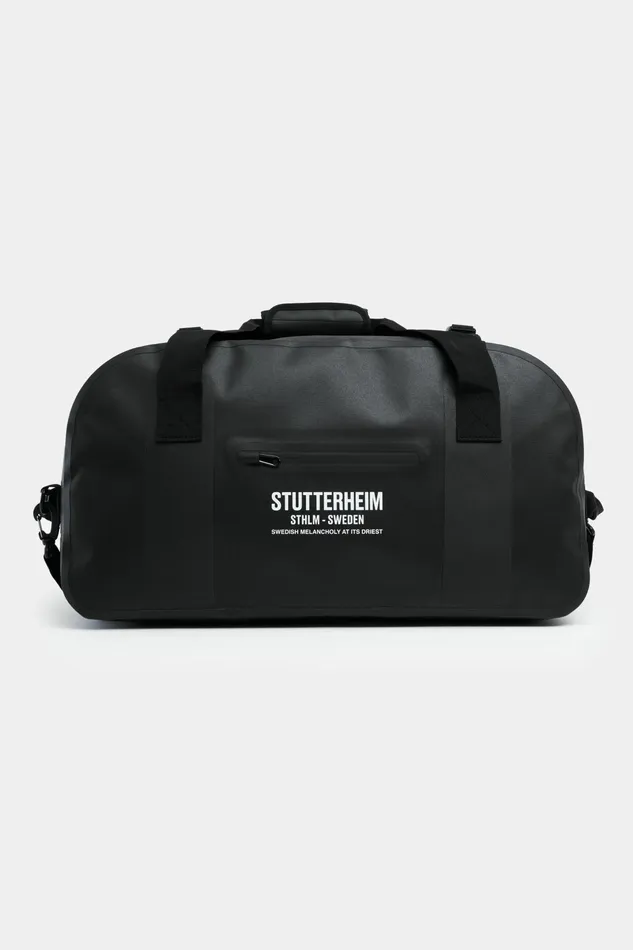 Weekend Bags Women Stutterheim Rain Duffel Bag 50L Black