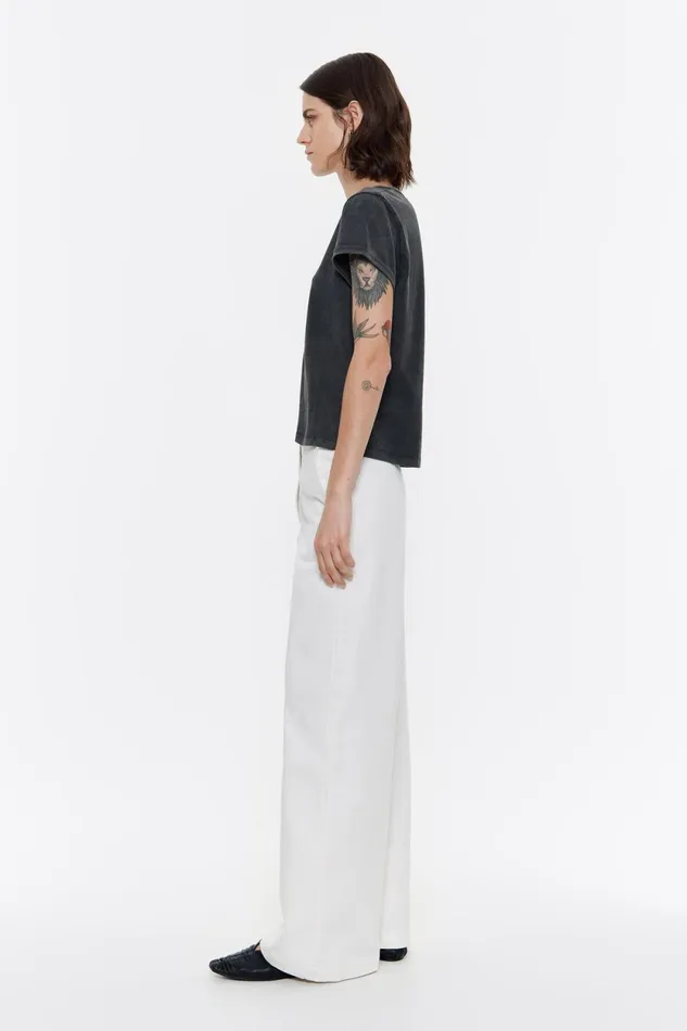 White Denim Jeans White Women Bimba Y Lola Trousers