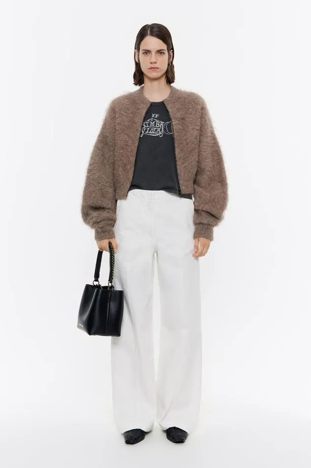 White Denim Jeans White Women Bimba Y Lola Trousers