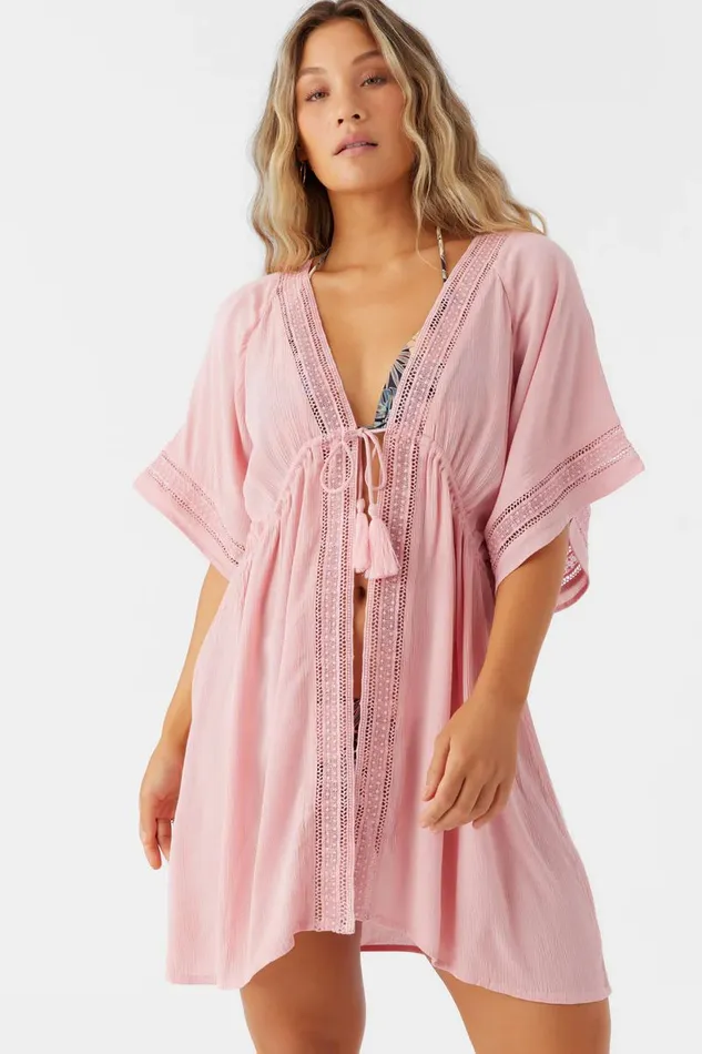 WILDER FLY AWAY SWIM COVERUP Rose Eleg Women O039NEILL Swim