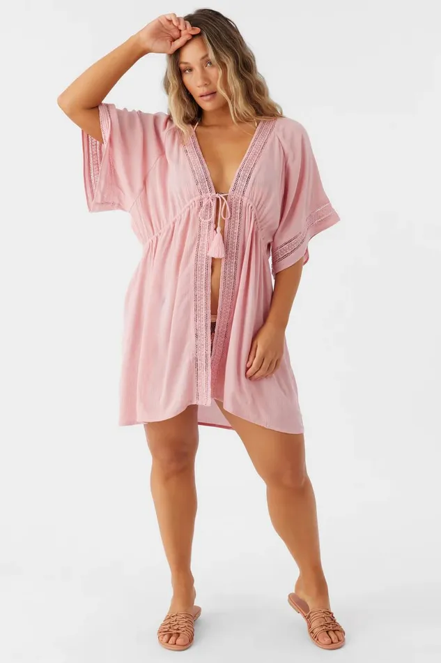 WILDER FLY AWAY SWIM COVERUP Rose Eleg Women O039NEILL Swim