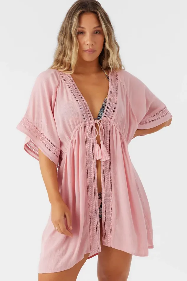 WILDER FLY AWAY SWIM COVERUP Rose Eleg Women O039NEILL Swim