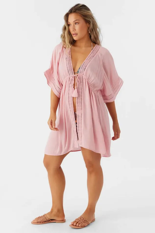 WILDER FLY AWAY SWIM COVERUP Rose Eleg Women O039NEILL Swim