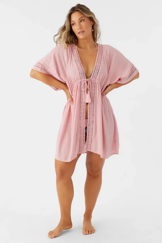 WILDER FLY AWAY SWIM COVERUP Rose Eleg Women O039NEILL Swim
