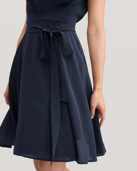 Woman Figure Flattering Silk Wrap Dress US Online Women Jumpsuits Lilysilk Dresses