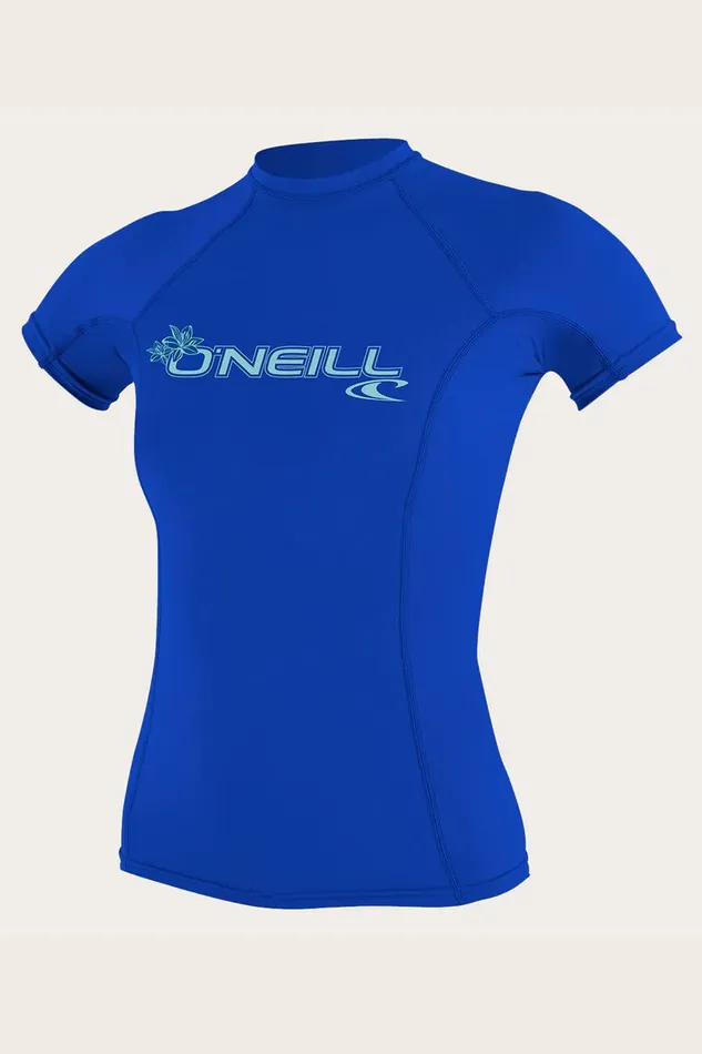 WOMEN039S BASIC 50 SS RASH GUARD Tahiblu Women O039NEILL Women039S Wetsuits