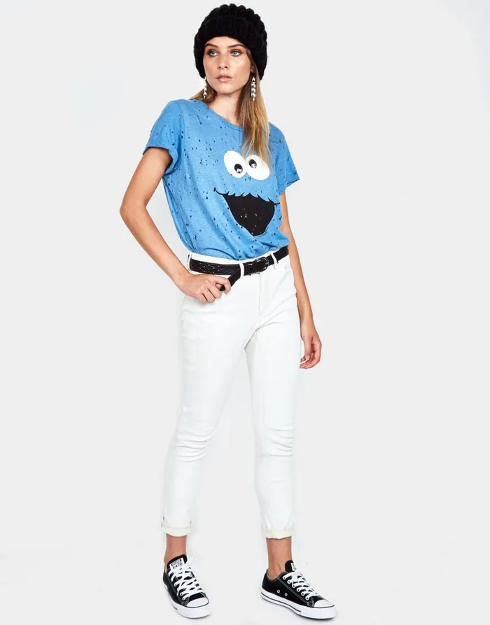 Women039s Bess Cookie Monster Riptide Lauren Moshi Short Sleeve