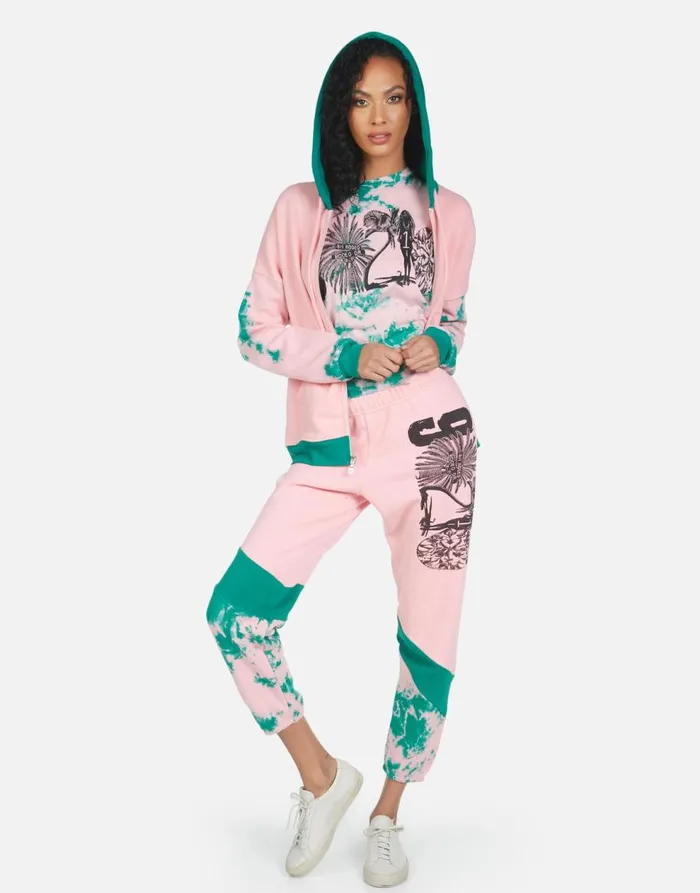 Women039s Charlene 90210 Tropical Dream Lauren Moshi Long Sweatpants