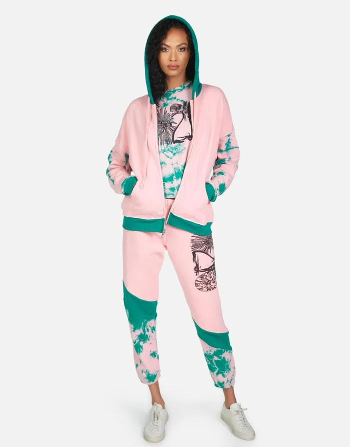 Women039s Charlene 90210 Tropical Dream Lauren Moshi Long Sweatpants