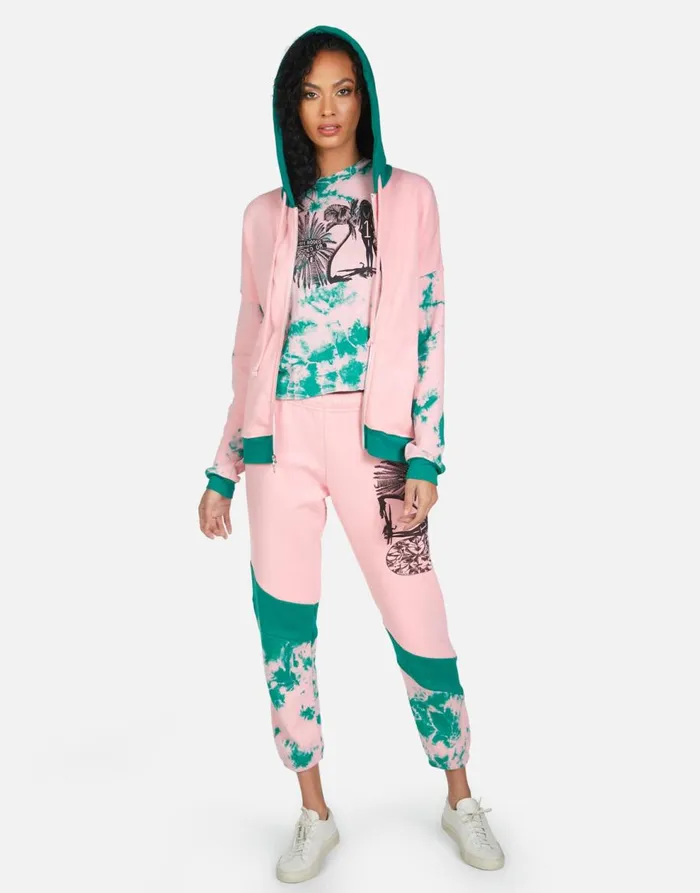Women039s Charlene 90210 Tropical Dream Lauren Moshi Long Sweatpants