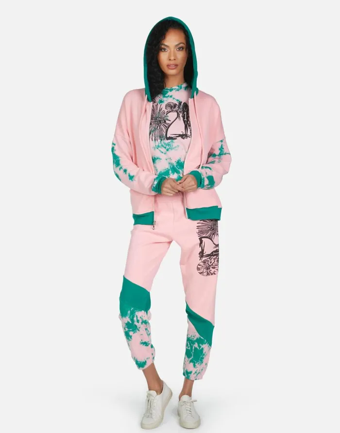 Women039s Charlene 90210 Tropical Dream Lauren Moshi Long Sweatpants