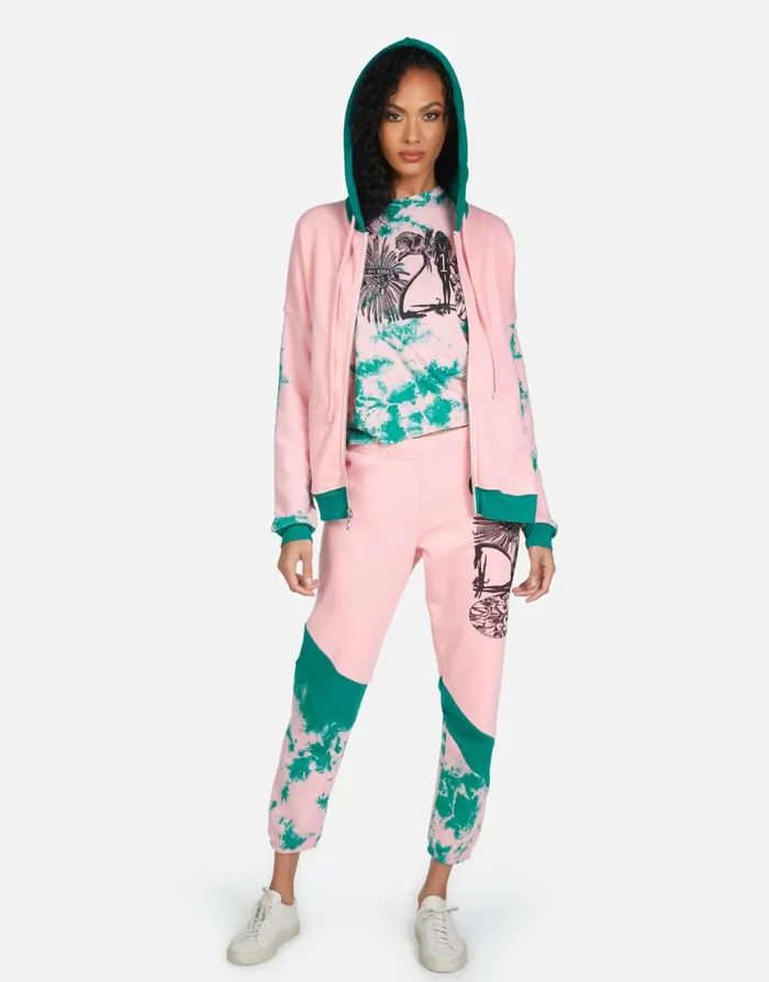 Women039s Charlene 90210 Tropical Dream Lauren Moshi Long Sweatpants