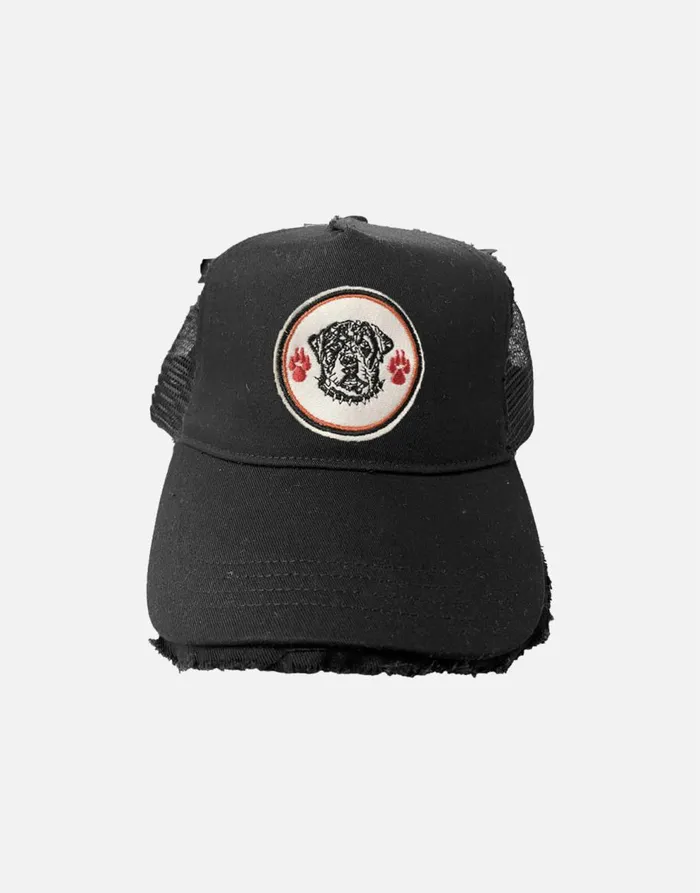 Women039s Jilly Rott Head Patch Black Lauren Moshi Hats