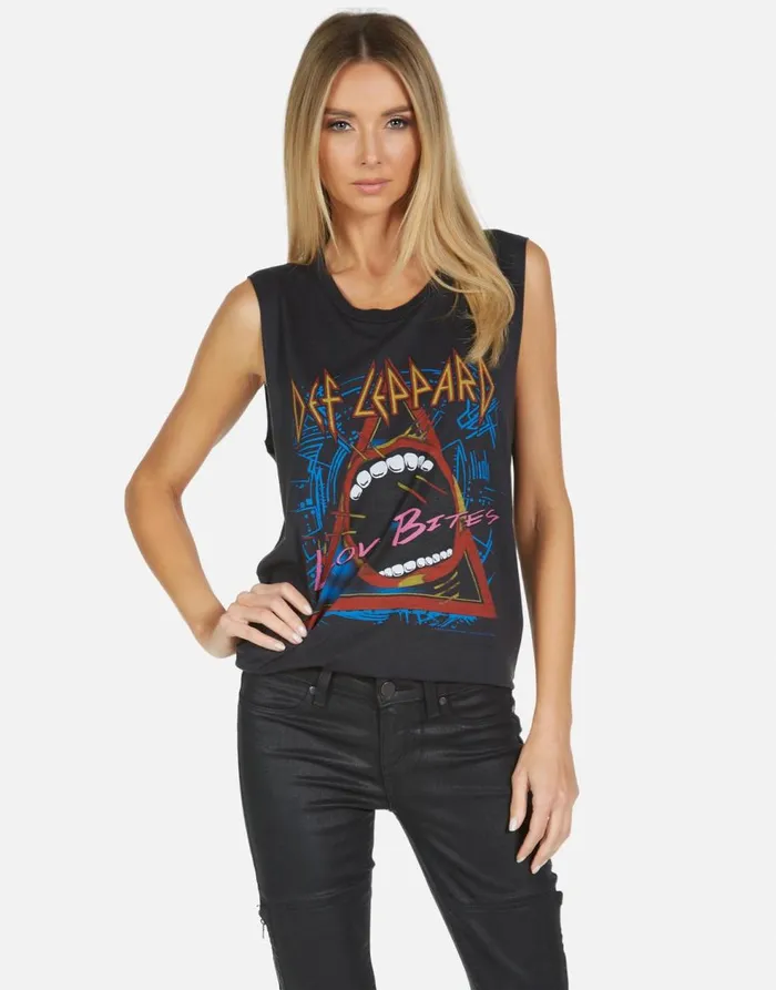 Women039s Kel Love Bites Onyx Lauren Moshi Tanks