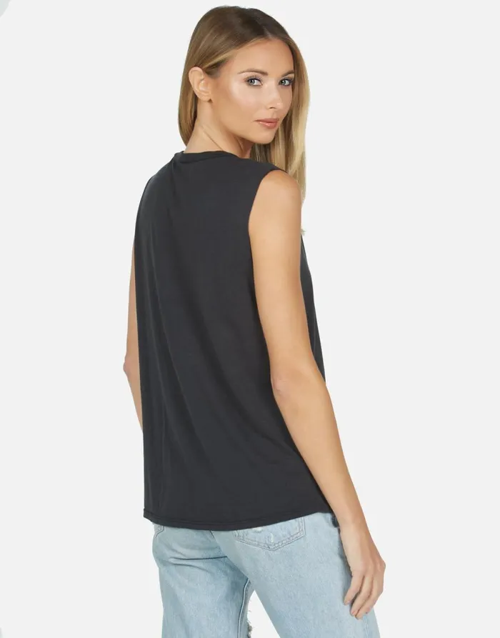 Women039s Kel Nailhead Skull Onyx Lauren Moshi Tanks