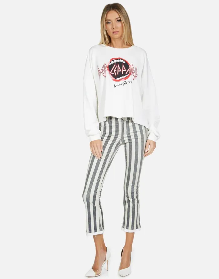 Women039s Lee Love Bites II Milk Lauren Moshi Long Sleeve