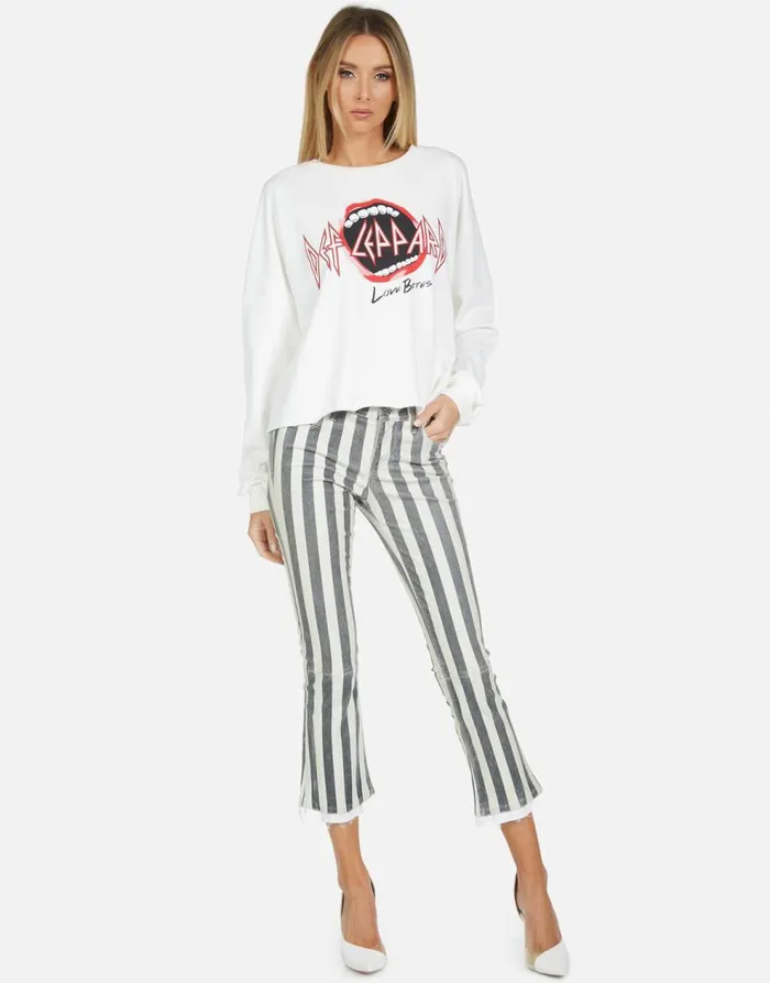 Women039s Lee Love Bites II Milk Lauren Moshi Long Sleeve