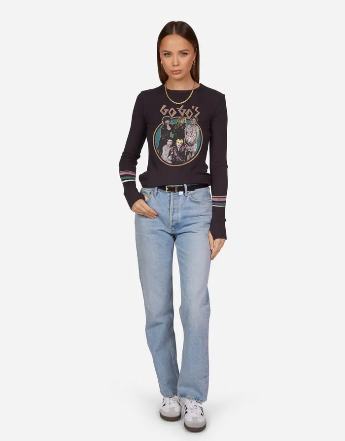Women039s McKinley Vintage GoGo039s Onyx Lauren Moshi Long Sleeve