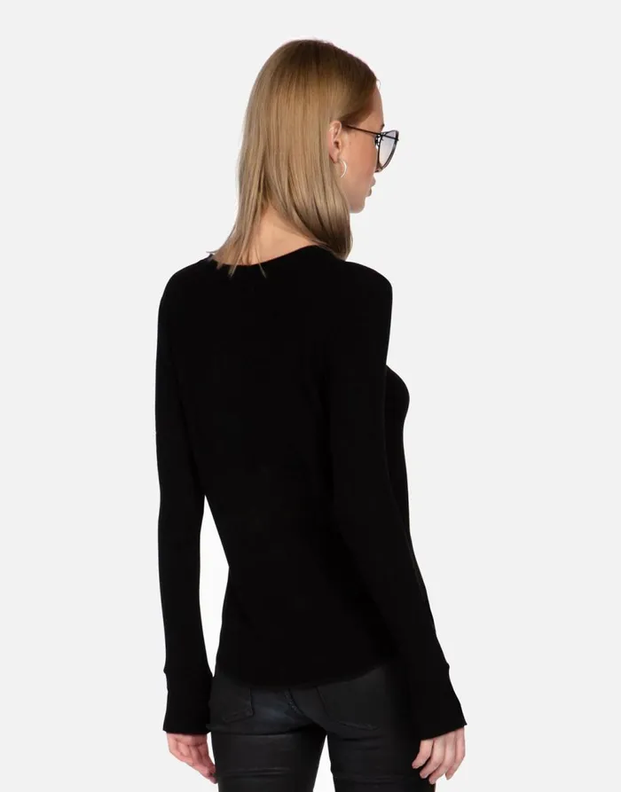Women039s Mckinley XR Crystal Biting Lip Black Lauren Moshi Long Sleeve