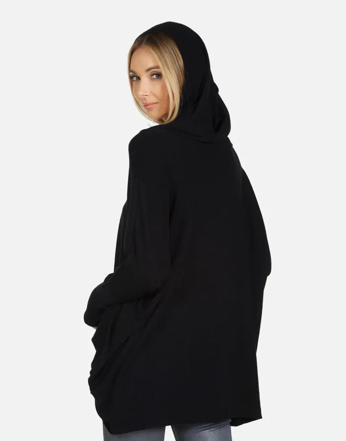 Women039sMen039s Wilma X Crystal Multi Stars Black Lauren Moshi Hoodies