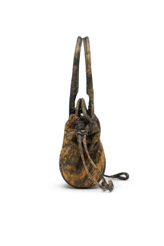 Women 1drFold Xs Brown Diesel Handbags Women 1drFold Xs Brown Diesel Handbags