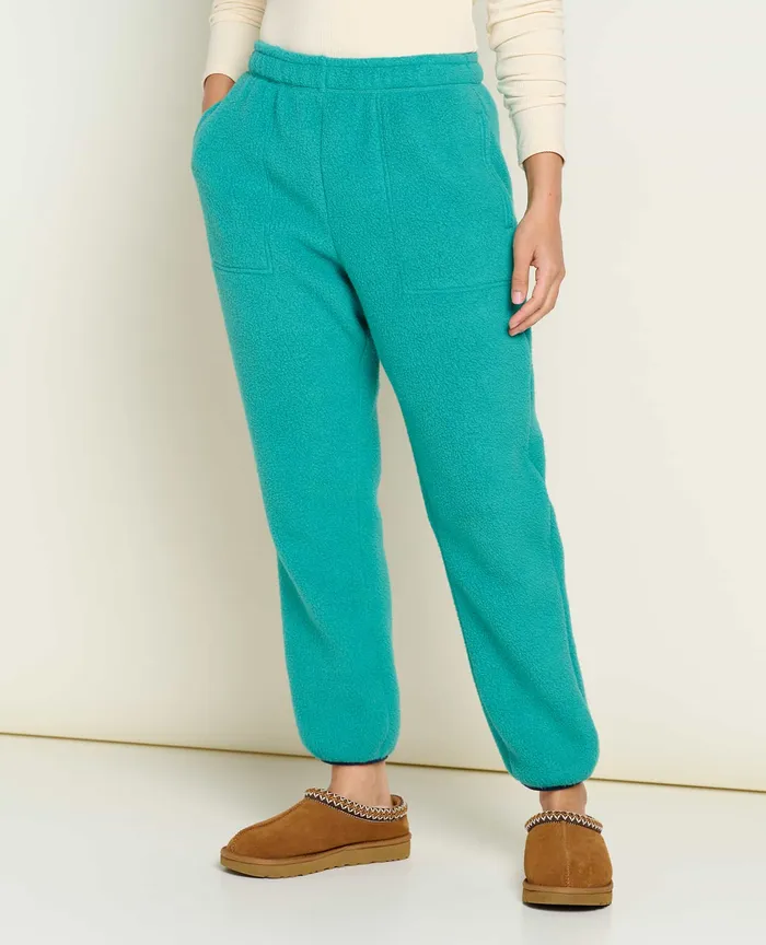 Women8217s Pants ToadandCo Women8217s Campo Fleece Jogger Cyan
