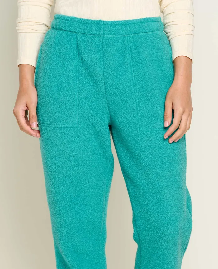 Women8217s Pants ToadandCo Women8217s Campo Fleece Jogger Cyan