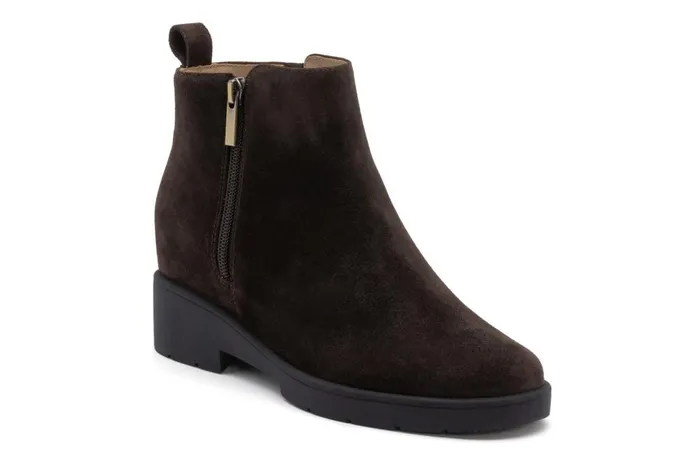 Women ABEO Footwear Boots Horizon Zip Dark Brown